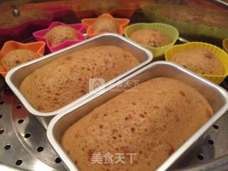 超松软红糖马拉糕(酵母版)~无需烤箱，在家也可以吃到港式点心的做法步骤：8