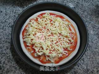 尖椒土豆牛排披萨的做法步骤：5