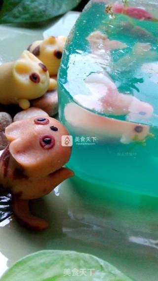 萌猫嬉鱼的做法步骤：48