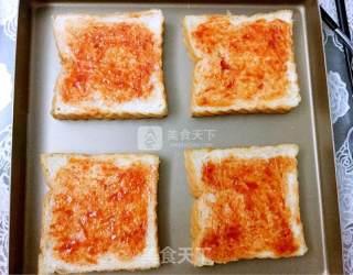 吐司培根披萨的做法步骤：2