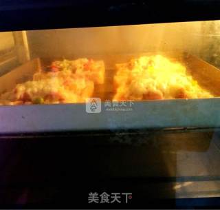 吐司培根披萨的做法步骤：7