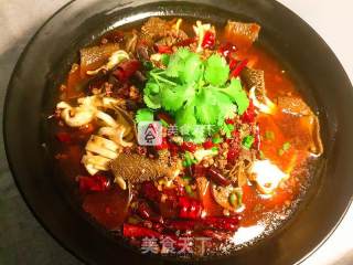 毛血旺——火锅底料简单版的做法步骤：8