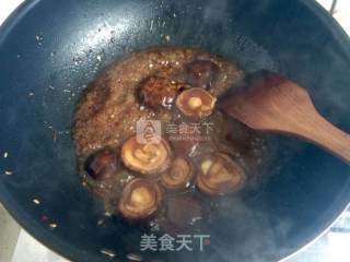 蚝油香菇青菜的做法步骤：11