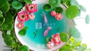 鱼嬉夏荷的做法步骤：35