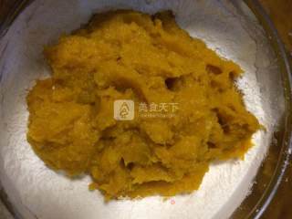 南瓜饼的做法步骤：5