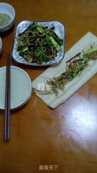 葱爆大头菜的做法步骤：14