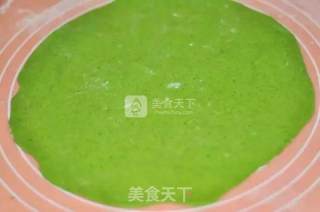 虾仁菠菜卷的做法步骤：8