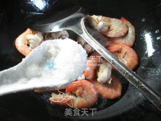 千张结煮鲜虾的做法步骤：8