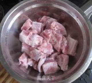 炸土豆粉蒸排骨的做法步骤：1
