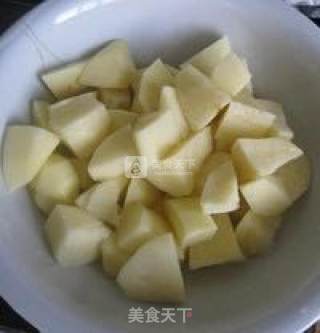 炸土豆粉蒸排骨的做法步骤：3
