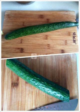 凉拌黄瓜的做法步骤：1