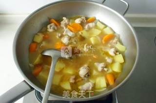 土豆咖喱饭的做法步骤：7