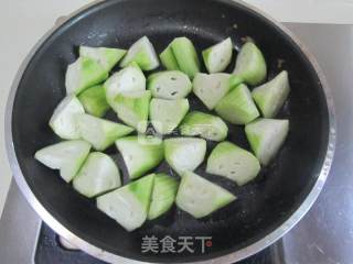 鸡蛋炒丝瓜的做法步骤：5