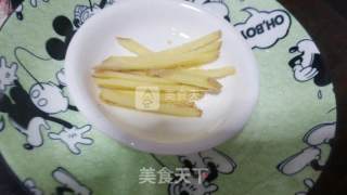 韭菜苔炒虾仁的做法步骤：4