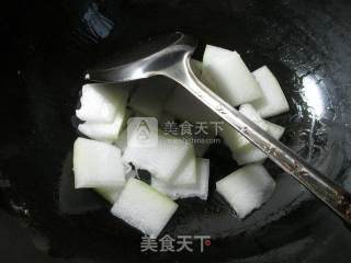 菠菜鸡蛋煮冬瓜的做法步骤：5