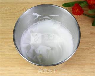抹茶蛋糕夹心面包的做法步骤：5