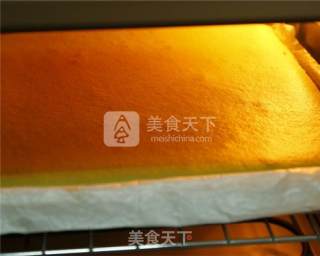 抹茶蛋糕夹心面包的做法步骤：8