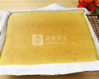 抹茶蛋糕夹心面包的做法步骤：9