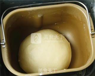 抹茶蛋糕夹心面包的做法步骤：15