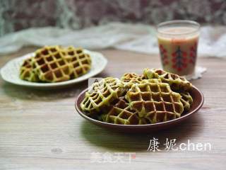 豆渣华夫饼的做法步骤：10