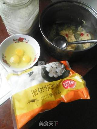 甜酒冲汤圆的做法步骤：1
