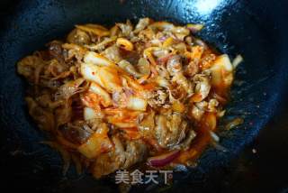 泡菜肥牛饭的做法步骤：9