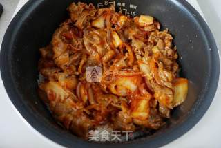 泡菜肥牛饭的做法步骤：10