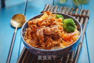泡菜肥牛饭的做法步骤：11