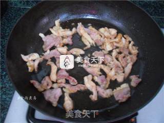 薄荷炒肉片的做法步骤：6