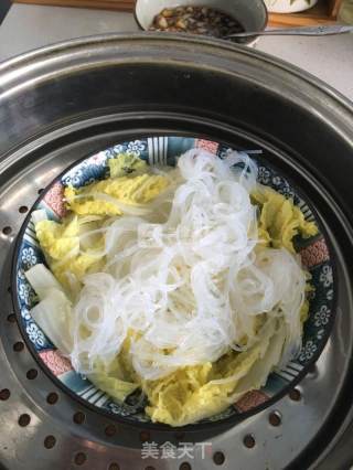 蒜蓉粉丝娃娃菜的做法步骤：8