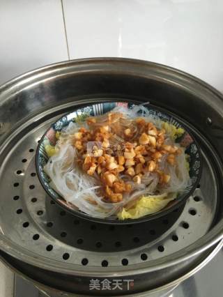 蒜蓉粉丝娃娃菜的做法步骤：9