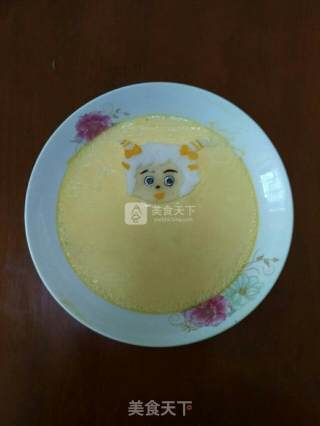 美羊羊蛋羹的做法步骤：3