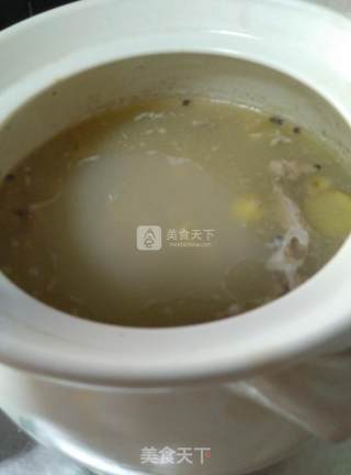 苦藠猪肚汤的做法步骤：7