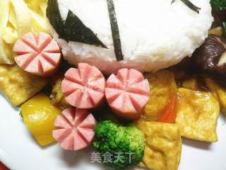 花生之豆腐咖喱饭的做法步骤：14