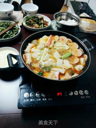 韩国部队火锅的做法步骤：6