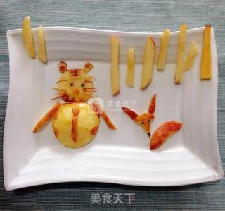 狐假虎威的做法步骤：3
