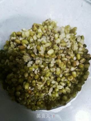 绿豆沙冰棍的做法步骤：2