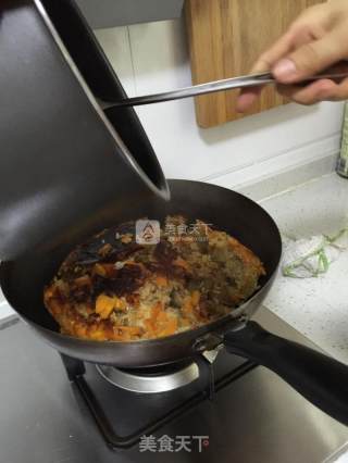 新疆羊肉抓饭的做法步骤：13