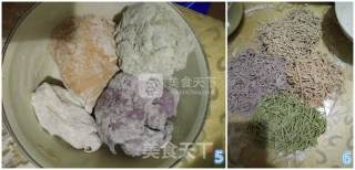 婴儿宝宝辅食——彩色面条的做法步骤：5