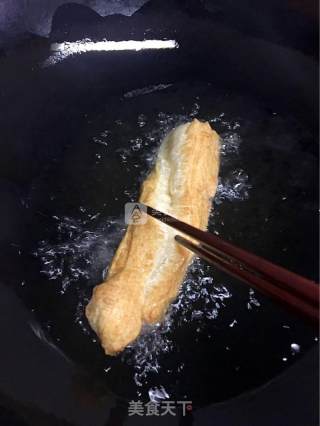 油条+豆桨的做法步骤：8