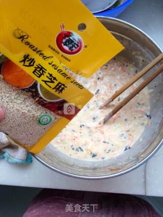 胡萝卜鸡蛋饼的做法步骤：19
