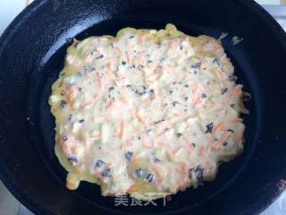 胡萝卜鸡蛋饼的做法步骤：21