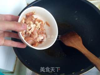 青椒香菇肉片的做法步骤：8