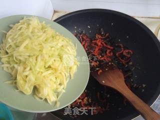 清炒南瓜丝的做法步骤：15
