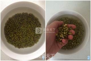 婴儿宝宝点心——绿豆糕的做法步骤：1
