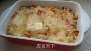 芝士焗饭的做法步骤：6