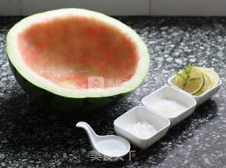 柠香西瓜皮丝儿的做法步骤：1