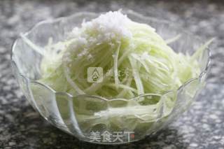 柠香西瓜皮丝儿的做法步骤：3