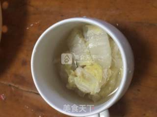 婴儿宝宝辅食——白菜肉末浓汤的做法步骤：3