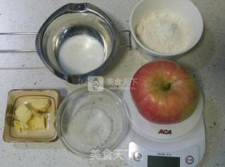 烤苹果玫瑰花卷的做法步骤：1